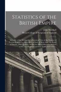 Statistics of the British Empire: Mortality of the Metropolis