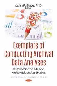 Exemplars of Conducting Archival Data Analyses