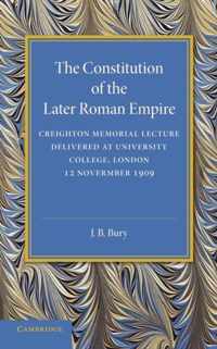 The Constitution of the Later Roman Empire