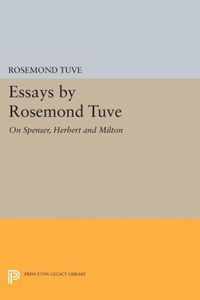 Essays by Rosemond Tuve - On Spenser, Herbert and Milton