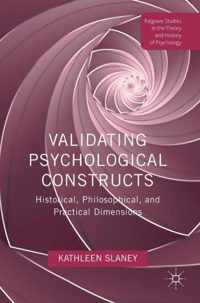 Validating Psychological Constructs