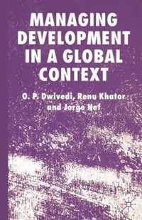 Managing Development in a Global Context