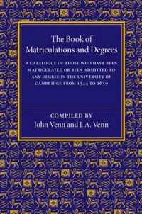 The Book of Matriculations and Degrees