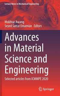 Advances in Material Science and Engineering