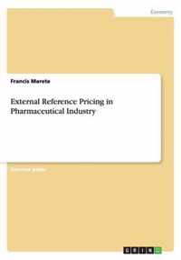 External Reference Pricing in Pharmaceutical Industry