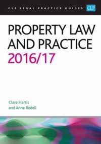 Property Law and Practice 2016/17
