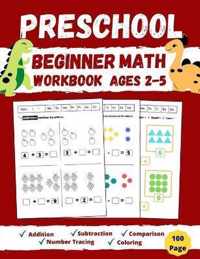 Preschool Beginner Math Workbook Ages 2 to 5