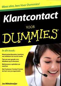 Voor Dummies - Klantcontact voor Dummies