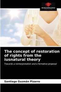 The concept of restoration of rights from the iusnatural theory