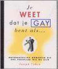 JE WEET DAT JE GAY BENT ALS?