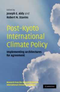 Post-Kyoto International Climate Policy