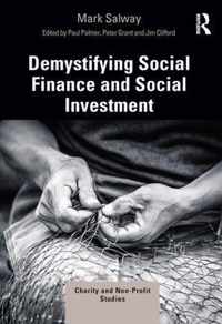 Demystifying Social Finance and Social Investment