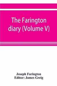 The Farington diary (Volume V)