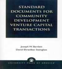 Standard Documents for Community Development Venture Capital Transactions