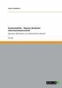 Examenshilfe - Neuere deutsche Literaturwissenschaft