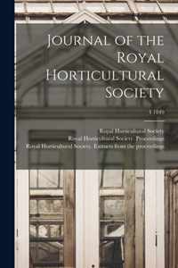 Journal of the Royal Horticultural Society; 4 1849