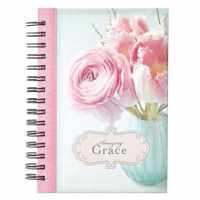 Journal Wirebound Large Amazing Grace