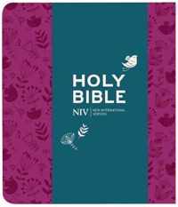 NIV Journalling Plum Soft-tone Bible with Clasp