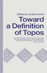 Towards A Definition of Topos