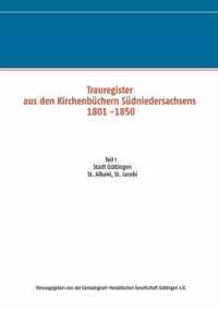 Trauregister aus den Kirchenbuchern Sudniedersachsens 1801 -1850