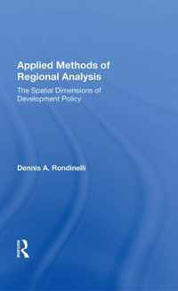 Applied Methods Of Regional Analysis