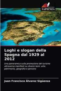 Loghi e slogan della Spagna dal 1929 al 2012