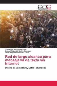 Red de largo alcance para mensajeria de texto sin Internet
