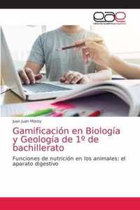 Gamificacion en Biologia y Geologia de 1 Degrees de bachillerato