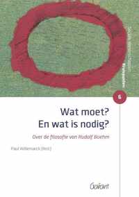 Reeks: Sociale Wetenschappen Kruispunten 6 -   Wat moet? En wat is nodig?