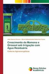 Crescimento da Mamona e Girassol sob Irrigacao com Agua Residuaria