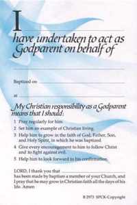 Godparent Card