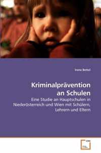 Kriminalpravention an Schulen