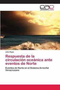 Respuesta de la circulacion oceanica ante eventos de Norte