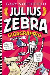 Julius Zebra  -   Het gigagrappige quizboek van Julius Zebra