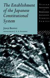 The Establishment of the Japanese Constitutional System