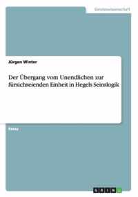 Der UEbergang vom Unendlichen zur fursichseienden Einheit in Hegels Seinslogik