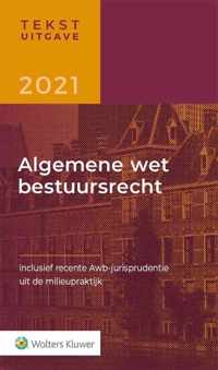 Tekstuitgave Algemene wet bestuursrecht 2021