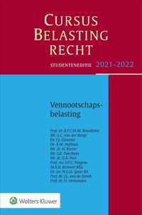 Cursus Belastingrecht Vennootschapsbelasting 2021-2022