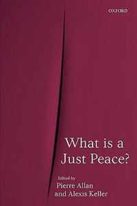 What Is A Just Peace?