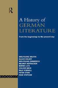 A History of German Literature