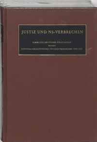 Justiz und NS-Verbrechen XXXIV