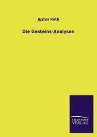 Die Gesteins-Analysen