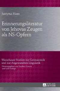 Erinnerungsliteratur von Jehovas Zeugen als NS-Opfern