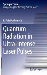 Quantum Radiation in Ultra-Intense Laser Pulses