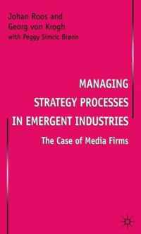 Managing Strategy Processes in Emergent Industries