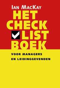 Het checklistboek voor managers en leidinggevenden