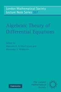 Algebraic Theory of Differential Equations