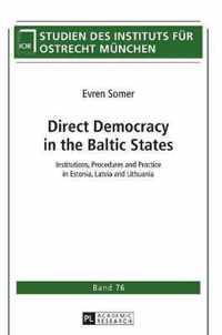 Direct Democracy in the Baltic States