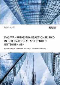 Das Wahrungstransaktionsrisiko in international agierenden Unternehmen. Leitfaden fur Finanzen, Treasury und Controlling