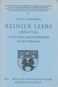 Reinier leers uitgever en boekverk.